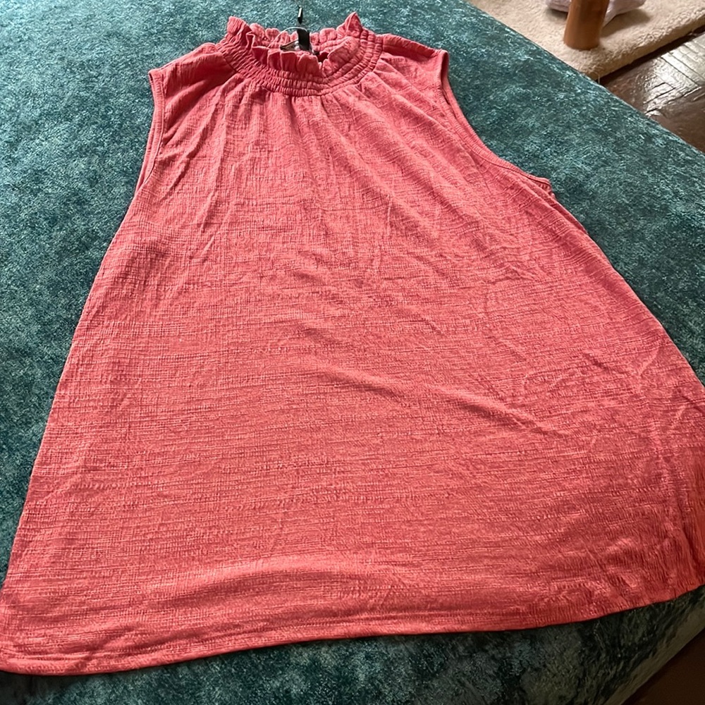 Cable & Gauge Mock Neck Tank Top